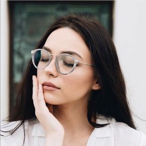 Eyebuy Direct Yule Frames in Light Gray